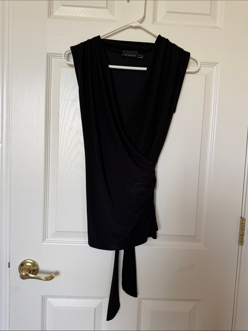 The Limited Black Draped Wrap